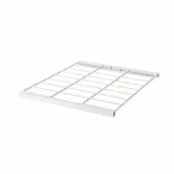 IKEA JOSTEIN (ИКЕА ЙОСТЕИН) — Полка проволочная, для дома и улицы белая 37x40 см — фото 1