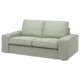 IKEA KIVIK (ИКЕА КИВИК) — Чехол на 2-местный диван, Гуннаред светло-зелёный — фото 2