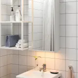 IKEA SILVERGLANS (ИКЕА СИЛВЕРГЛАНС) — Светодиодная лента для ванной, диммируемая, белый 40 см — фото 4