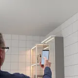 IKEA SILVERGLANS (ИКЕА СИЛВЕРГЛАНС) — Светодиодная лента для ванной, диммируемая, белый 40 см — фото 7