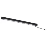 IKEA SKYDRAG (ИКЕА СКИДРАГ) — Светодиодная подсветка для столешницы/шкафа с датчиком, диммируемая, антрацит 40 см — фото 1