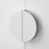 IKEA BEGRIPA (ИКЕА БЕГРИПА) — Ручка, белый/полукруглая 130 мм — фото 3