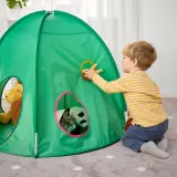 IKEA DVÄRGMÅS (ИКЕА ДВЭРГМОС) — Детская палатка, зеленый — фото 4