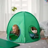 IKEA DVÄRGMÅS (ИКЕА ДВЭРГМОС) — Детская палатка, зеленый — фото 6