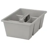 IKEA FÅNGGRÖDA (ИКЕА ФОНГГРЁДА) — Вкладыш с перегородками, светло-серый 35х24х14 см — фото 1