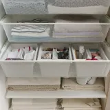 IKEA FÅNGGRÖDA (ИКЕА ФОНГГРЁДА) — Вкладыш с перегородками, светло-серый 35х24х14 см — фото 5