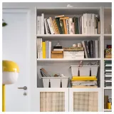 IKEA FÅNGGRÖDA (ИКЕА ФОНГГРЁДА) — Вкладыш с перегородками, светло-серый 35х24х14 см — фото 7