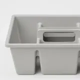 IKEA FÅNGGRÖDA (ИКЕА ФОНГГРЁДА) — Вкладыш с перегородками, светло-серый 35х24х14 см — фото 8