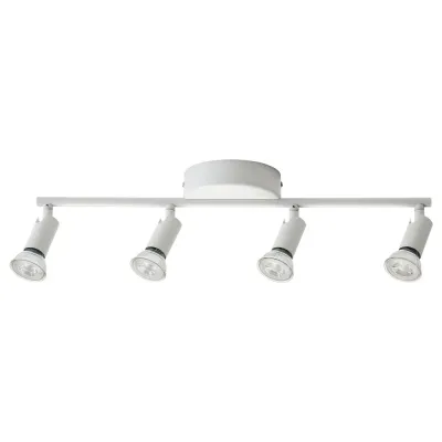 IKEA KRUSNATE (ИКЕА КРУСНАТЕ) — Потолочный светильник, 4 спота, белый