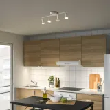 IKEA KRUSNATE (ИКЕА КРУСНАТЕ) — Потолочный светильник, 4 спота, белый — фото 3