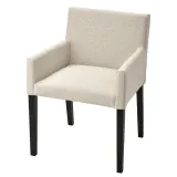 IKEA MÅRENÄS (ИКЕА МОРЕНЭС) — Чехол на стул, бежевый/Гуннаред — фото 2