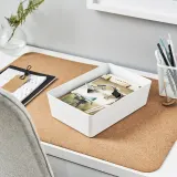 IKEA KUGGIS (ИКЕА КУГГИС) — Контейнер, белый 18x26x8 см — фото 2