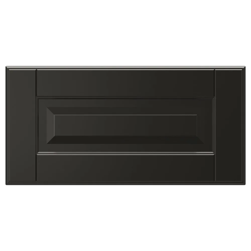 IKEA BODBYN (ИКЕА БОДБИН) — Панель ящика, чёрный 40x20 см