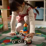 IKEA LILLABO (ИКЕА ЛИЛЛАБО) — Набор машинок, 3 предмета, пожарная машина, спортивный автомобиль/эвакуатор разноцветный — фото 2