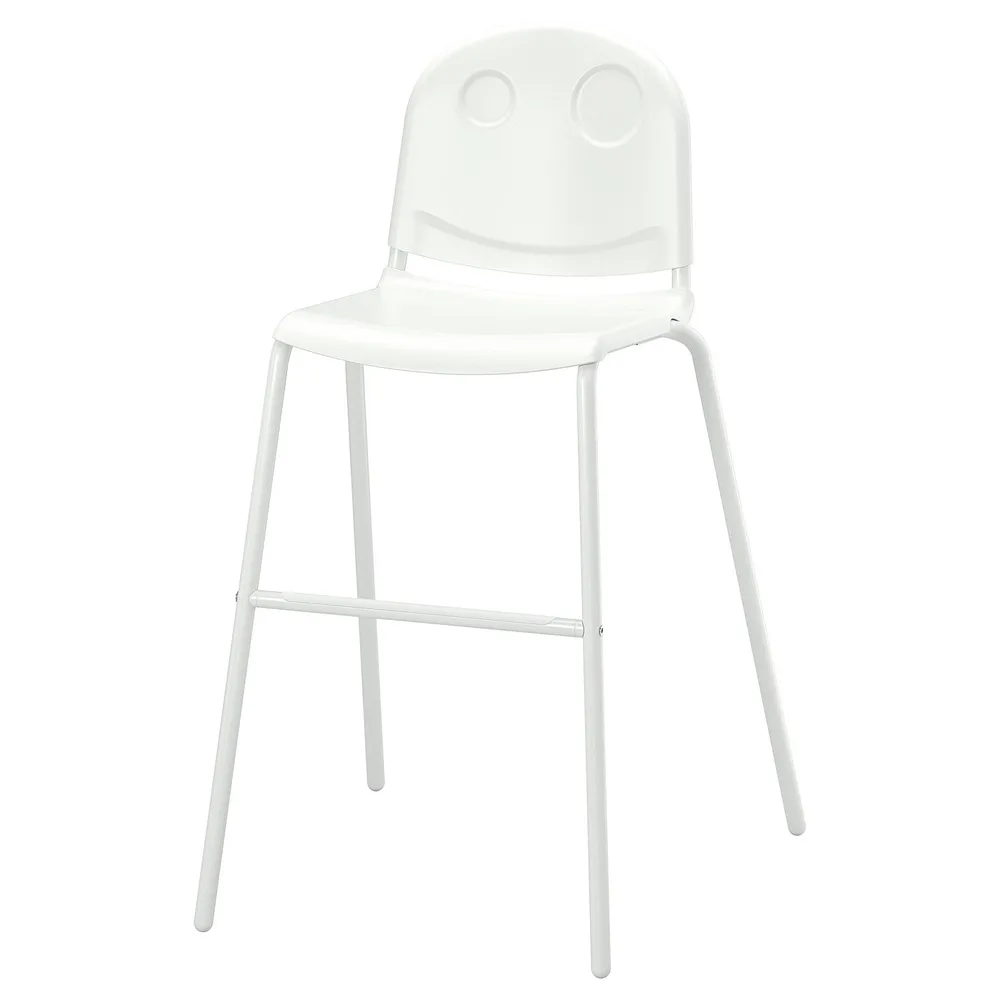 IKEA VILDGÅS (ИКЕА ВИЛДГОС) — Стул детский, белый/белый