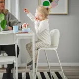 IKEA VILDGÅS (ИКЕА ВИЛДГОС) — Стул детский, белый/белый — фото 3