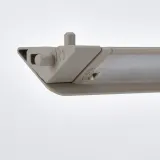 IKEA ÖVERSIDAN (ИКЕА ЁВЕРСИДАН) — LED-панель с датчиком для шкафа, диммируемая серо-бежевая 46 см — фото 4