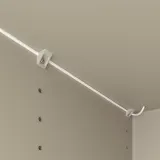 IKEA ÖVERSIDAN (ИКЕА ЁВЕРСИДАН) — LED-панель с датчиком для шкафа, диммируемая серо-бежевая 46 см — фото 8