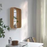IKEA DVÄRGSYREN (ИКЕА ДВЭРГСИРЕН) — Зеркало, дубовый шпон 28x37 см — фото 2