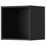 IKEA METOD (ИКЕА МЕТОД) — Шкаф навесной, чёрно-серый 40x37x40 см — фото 1