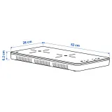 IKEA TILLREDA (ИКЕА ТИЛЛРЕДА) — Плита индукционная переносная, 2 зоны белый — фото 4