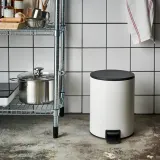 IKEA TURRIDNING (ИКЕА ТУРРИДНИНГ) — Ведро для мусора, белый/антрацит 9 л — фото 2
