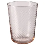 IKEA KLIPPLAX (ИКЕА КЛИППЛАКС) — Стакан, в полоску розовый 25 cl — фото 1