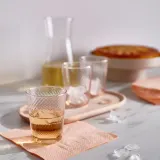 IKEA KLIPPLAX (ИКЕА КЛИППЛАКС) — Стакан, в полоску розовый 25 cl — фото 3