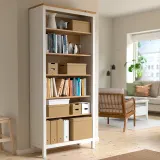 IKEA GÄRDESGÅRD (ИКЕА ГЭРДЕСГОРД) — Коробка с крышкой, натуральный 25x35x16 см — фото 6