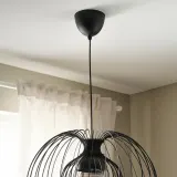 IKEA HAVSDJUP (ИКЕА ХАВСДЙУП) — Патрон с кабелем, чёрный 1.4 м — фото 2