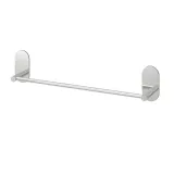 IKEA SKOGHALL (ИКЕА СКОГХАЛЛ) — Держатель для полотенец, самоклеящийся, хром 43x6 см — фото 1