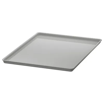 IKEA KUGGIS (ИКЕА КУГГИС) — Крышка, светло-серый 26x35 см