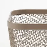 IKEA 365+ (ИКЕА 365+) — Корзина для продуктов, металл/светлый серо-коричневый 14x14x10 см — фото 5