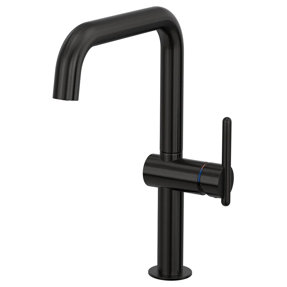IKEA MÖRKASJÖN (ИКЕА МЁРКАШЁН) — Смеситель кухонный с боковой рукояткой, черный