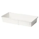 IKEA KACKLA (ИКЕА КАКЛА) — Раздвижной контейнер, белый 25-38х19 см — фото 2