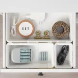 IKEA KACKLA (ИКЕА КАКЛА) — Раздвижной контейнер, белый 25-38х19 см — фото 5