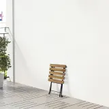 IKEA TÄRNÖ (ИКЕА ТЭРНЁ) — Табурет складной, черный/светло-коричневая морилка 30х42 см — фото 7