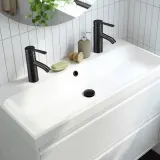 IKEA DALSKÄR (ИКЕА ДАЛСКЭР) — Смеситель для раковины, черный — фото 2