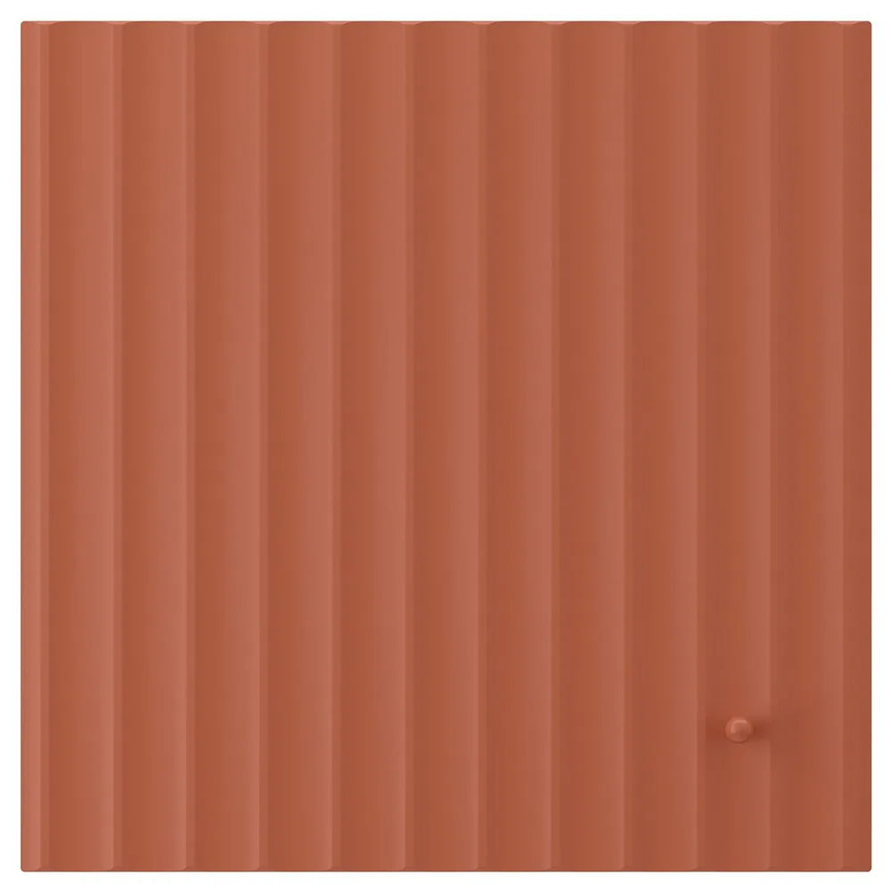 IKEA TERRSJÖ (ИКЕА ТЕРРШЁ) — Дверь, красно-коричневый волнистая фактура 40х40 см