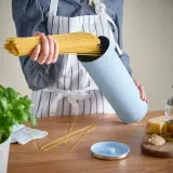 IKEA BETTHAJ (ИКЕА БЕТТХАЙ) — Банка с крышкой, для спагетти/бледно-голубой 2.6 л — фото 2