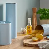 IKEA BETTHAJ (ИКЕА БЕТТХАЙ) — Банка с крышкой, для спагетти/бледно-голубой 2.6 л — фото 3