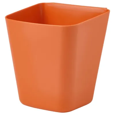 IKEA SUNNERSTA (ИКЕА СУННЕРСТА) — Контейнер, ярко-оранжевый 12х11 см