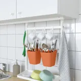 IKEA SUNNERSTA (ИКЕА СУННЕРСТА) — Контейнер, ярко-оранжевый 12х11 см — фото 2