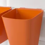 IKEA SUNNERSTA (ИКЕА СУННЕРСТА) — Контейнер, ярко-оранжевый 12х11 см — фото 6