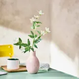 IKEA SMYCKA (ИКЕА СМЙСКА) — Искусственный цветок, для дома и улицы/лизиантус/белый 60 см — фото 3