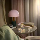 IKEA LOTSFÅGEL (ИКЕА ЛОТСФОГЕЛ) — Чайная свеча ароматическая, лист инжира зелёный 3.5 ч, 30 шт. — фото 2