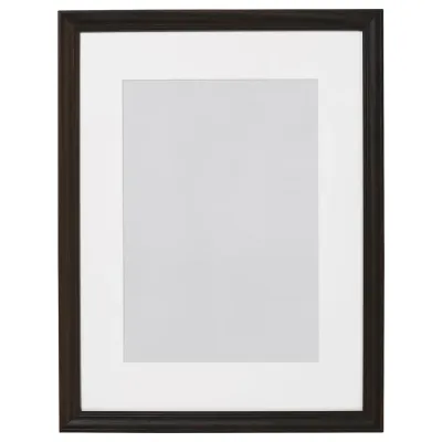 IKEA KLOTKÖRSBÄR (ИКЕА КЛОТКЁРСБЭР) — Рамка для фото, под дуб/тёмно-коричневый 30x40 см