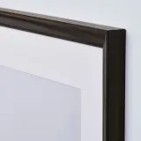IKEA KLOTKÖRSBÄR (ИКЕА КЛОТКЁРСБЭР) — Рамка для фото, под дуб/тёмно-коричневый 30x40 см — фото 2