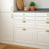 IKEA ENERYDA (ИКЕА ЕНЕРЙДА) — Ручка мебельная, цвет латуни 89 мм — фото 3
