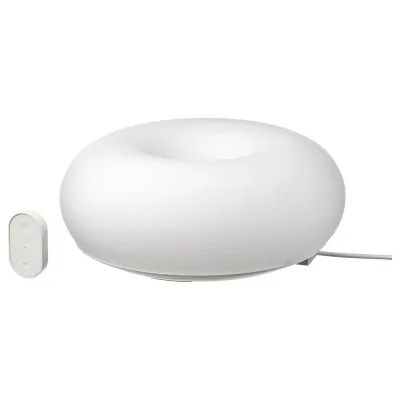 IKEA VARMBLIXT (ИКЕА ВАРМБЛИКСТ) — Светильник LED настольный/настенный, диммируемый умный белый 30 см